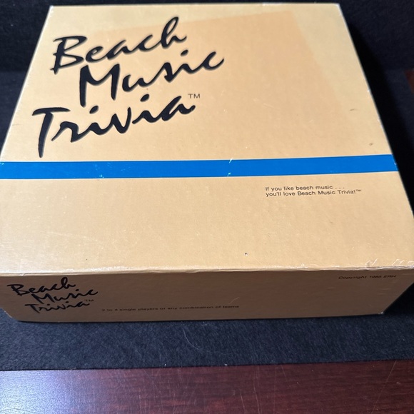 Carolina VintageBeach Music Trivia Board Game